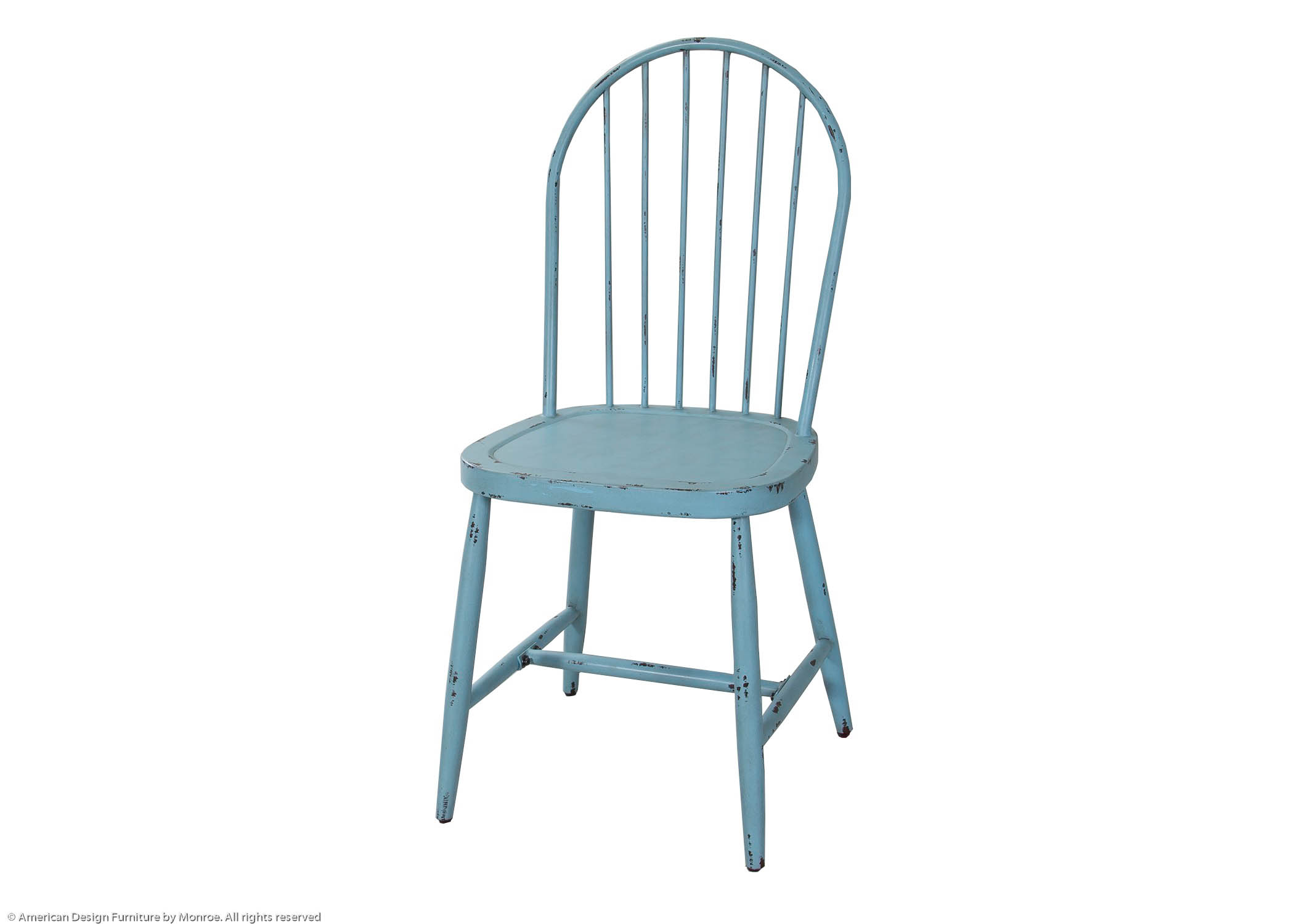 Reading Casual Side Chair Pic 2 (Heading Windsor Side Chair (Blue)
